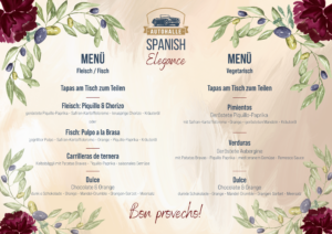 Spanish Elegance mit Alba 2 Spanish Elegance Menue definitiv